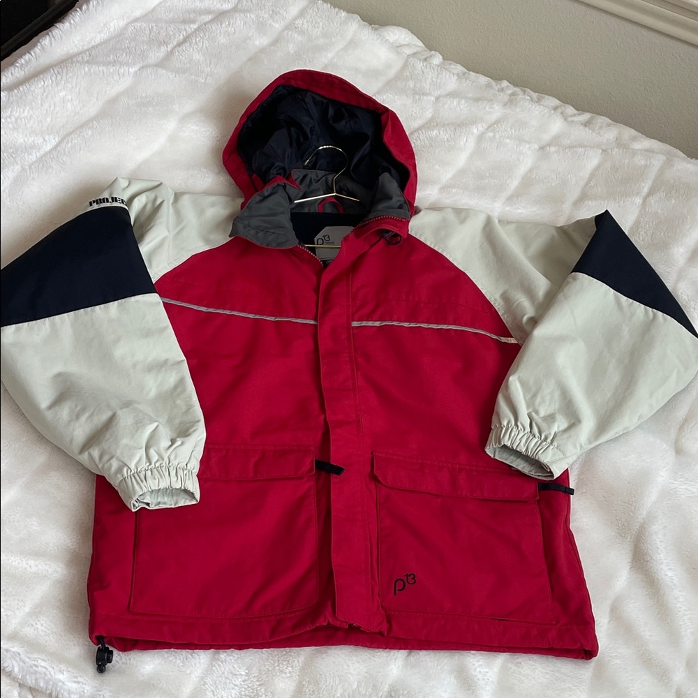 Burton Snow Red and Beige Jacket